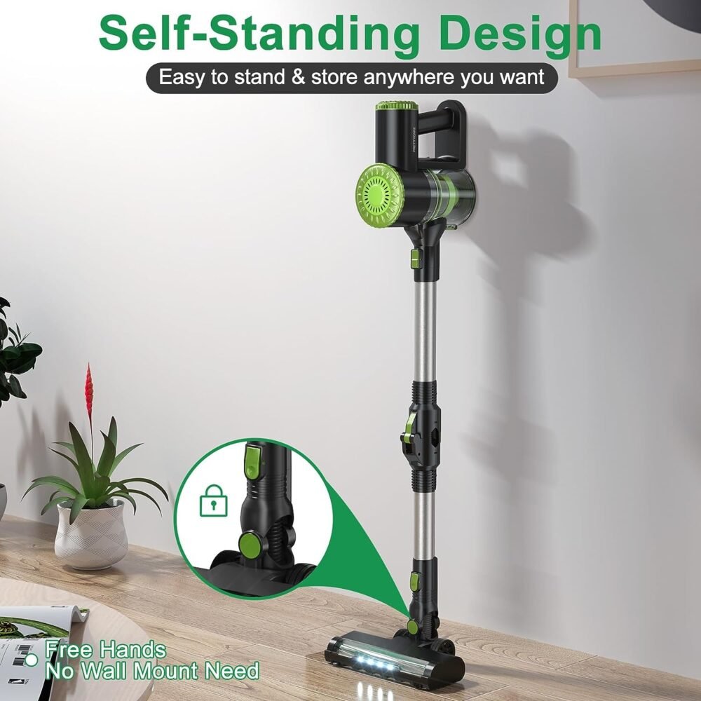 PRETTYCARE Cordless Vacuum Cleaner