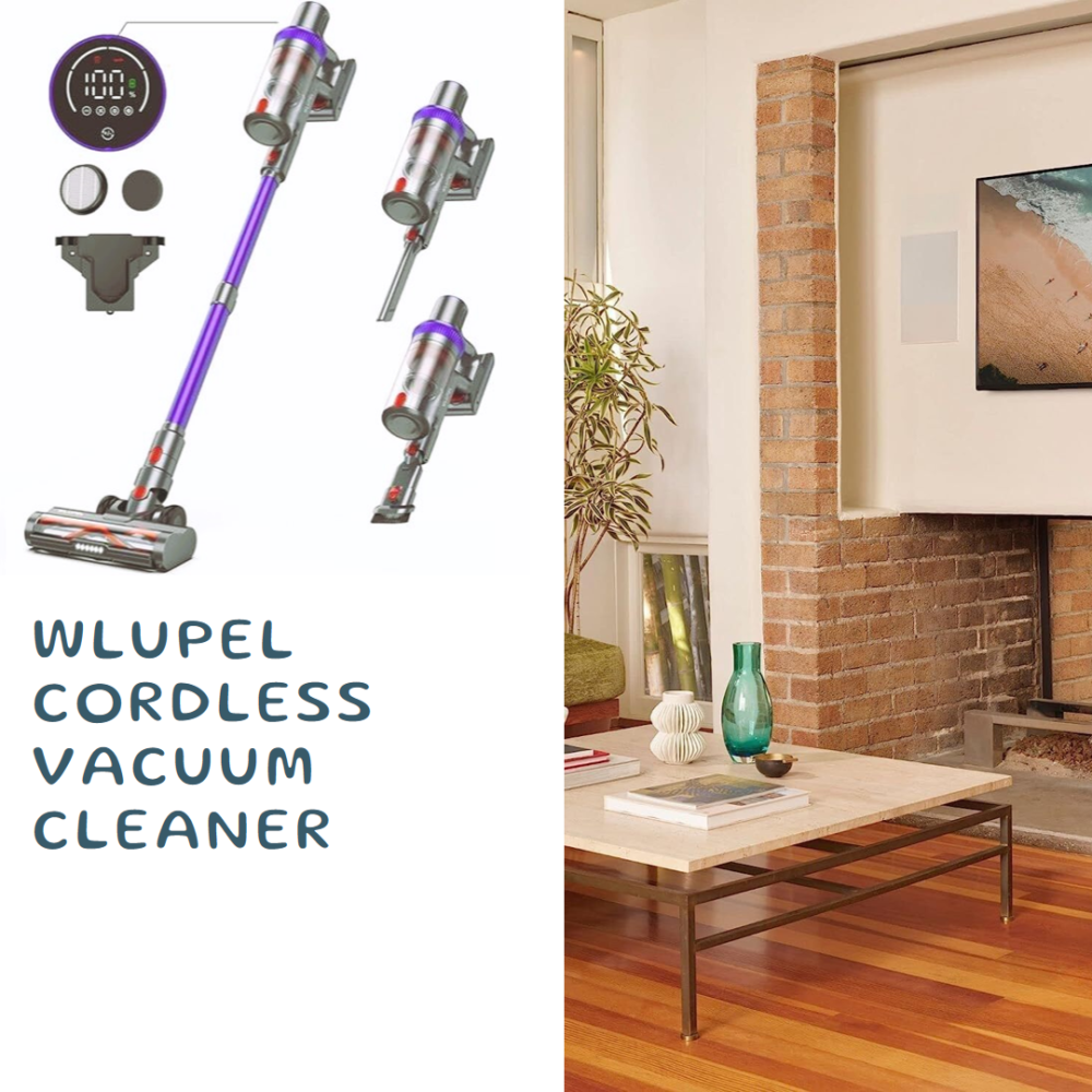 WLUPEL Cordless Vacuum Cleaner
