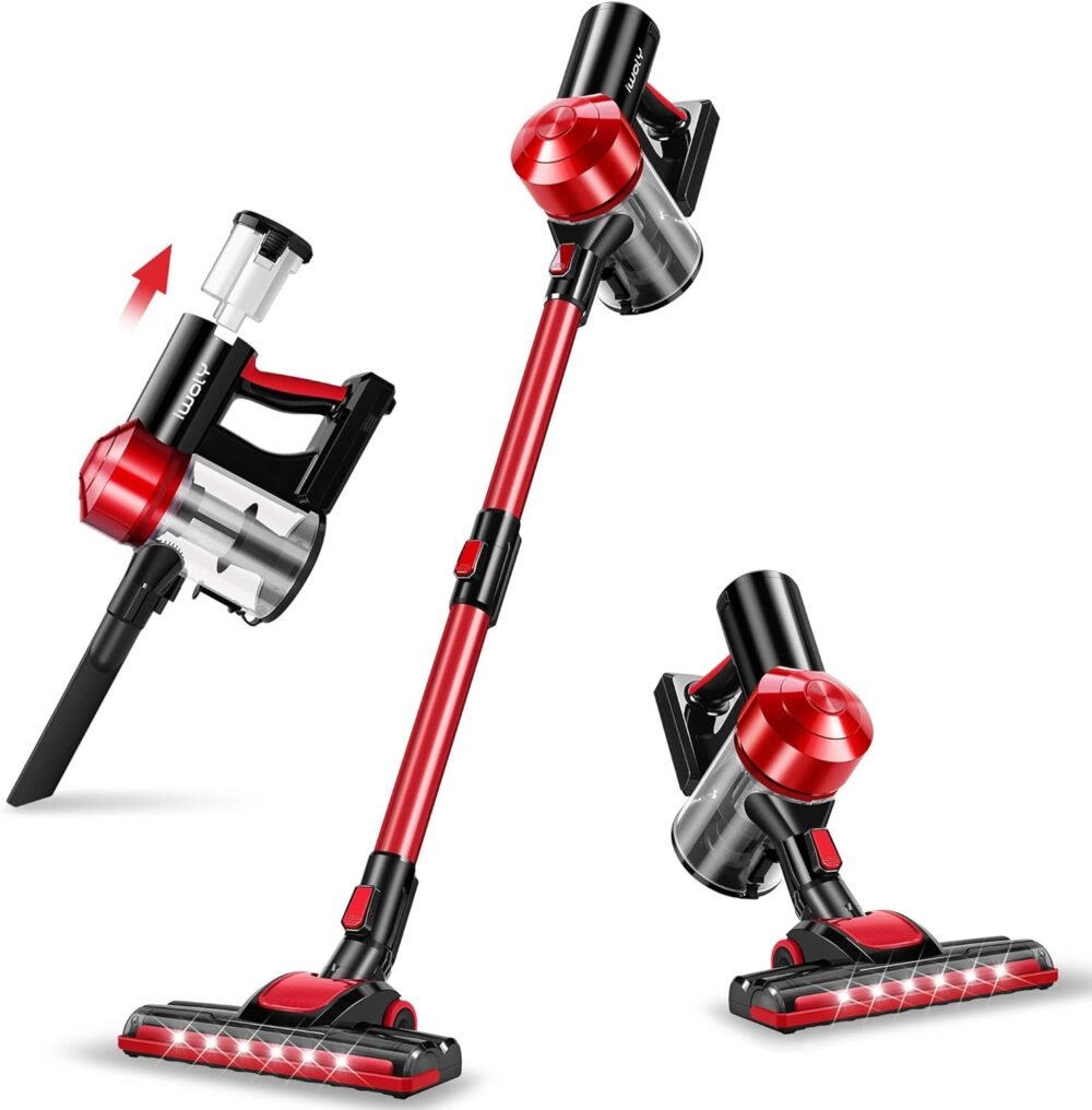 iwoly Cordless Vacuum Cleaner Rechargeable