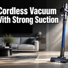 Cordless Vacuum With Strong Suction