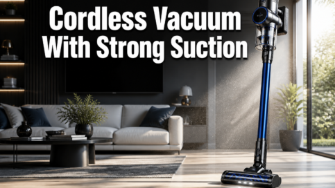 Cordless Vacuum With Strong Suction