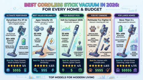 Best Cordless Stick Vacuum in 2026
