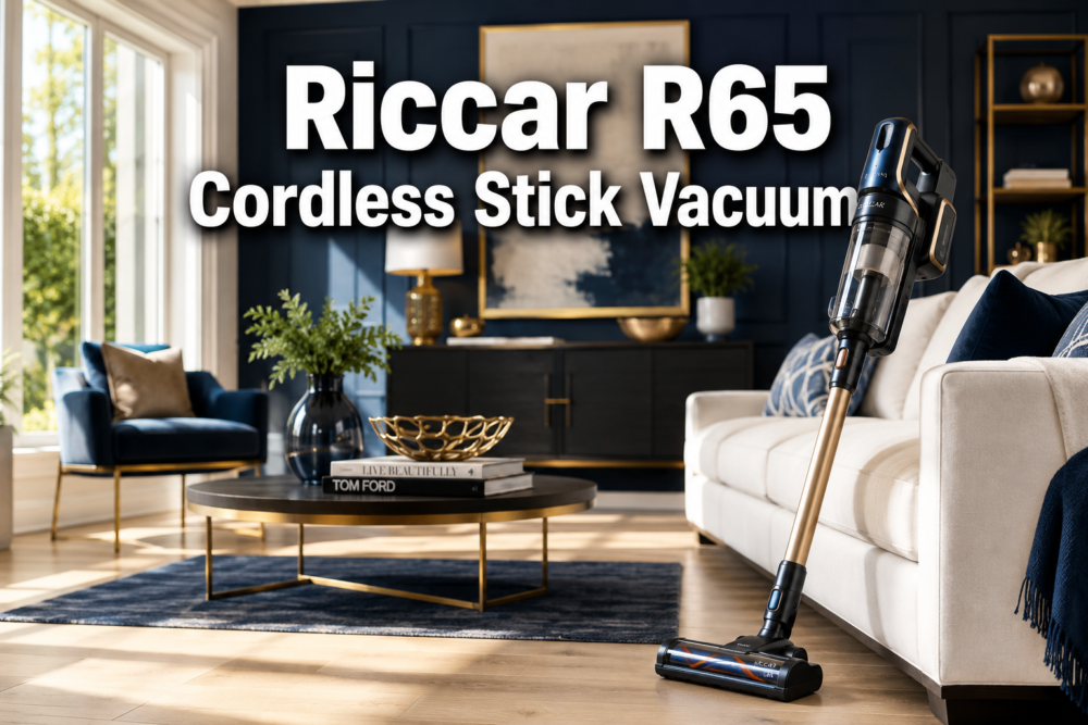 Riccar R65 Cordless Stick Vacuum