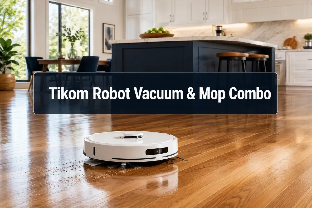 Tikom Robot Vacuum and Mop Combo